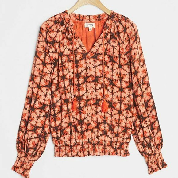 Anthropologie Tops - anthropologie Elisabeth Peasant Blouse XS